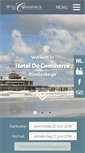 Mobile Screenshot of hotel-du-commerce.be